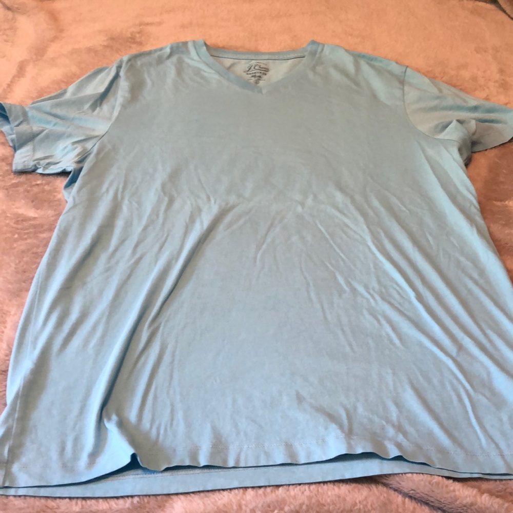 JCrew SS “Broken-In” Large T-Shirt Light Blue - Picture 4 of 4